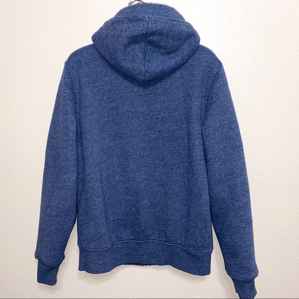 TOMMY HILFIGER Men’s Hoodie Jacket Sherpa Lined - Picture 2 of 8